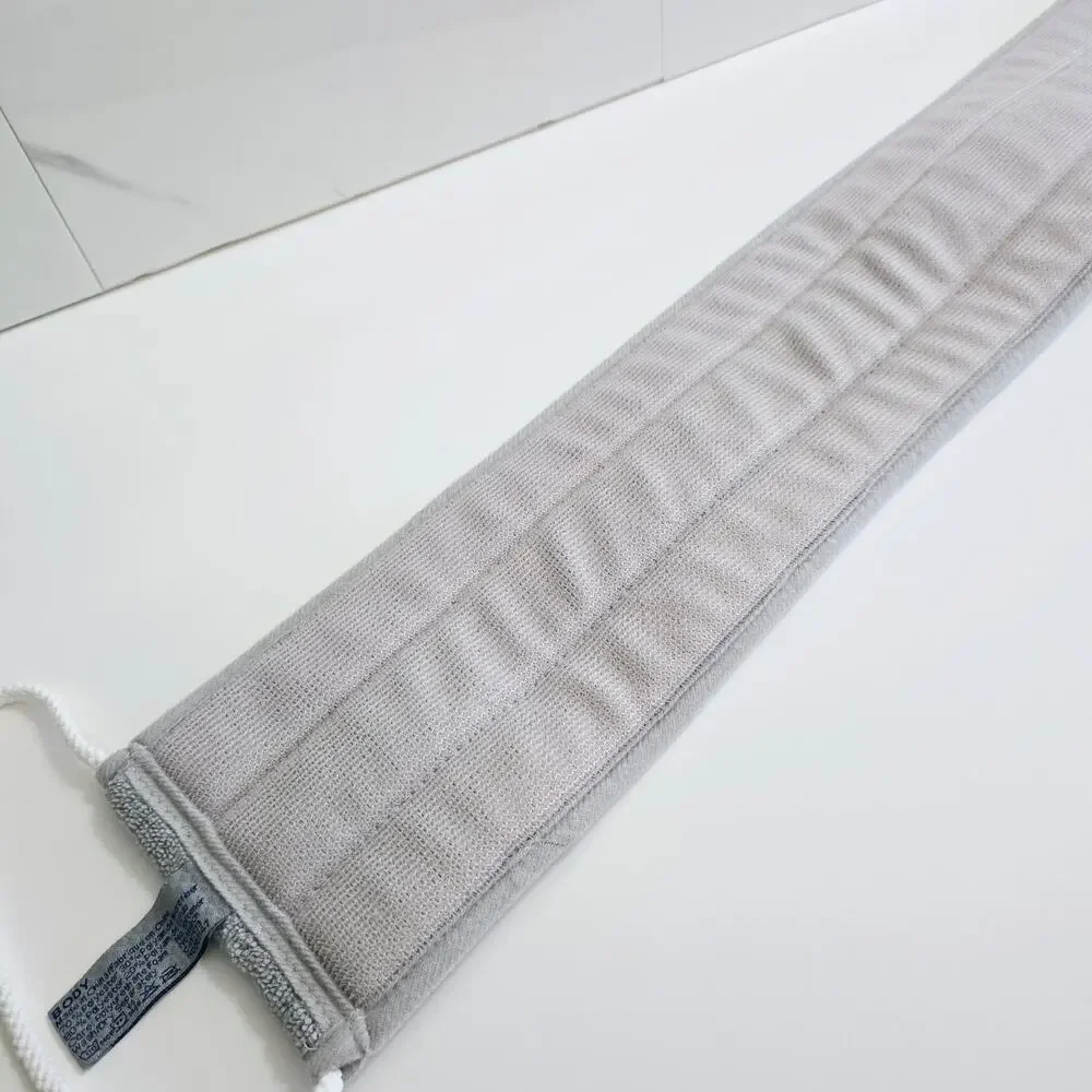 Norwex Back Scrubber Grey Baclock Microfiber EUC
